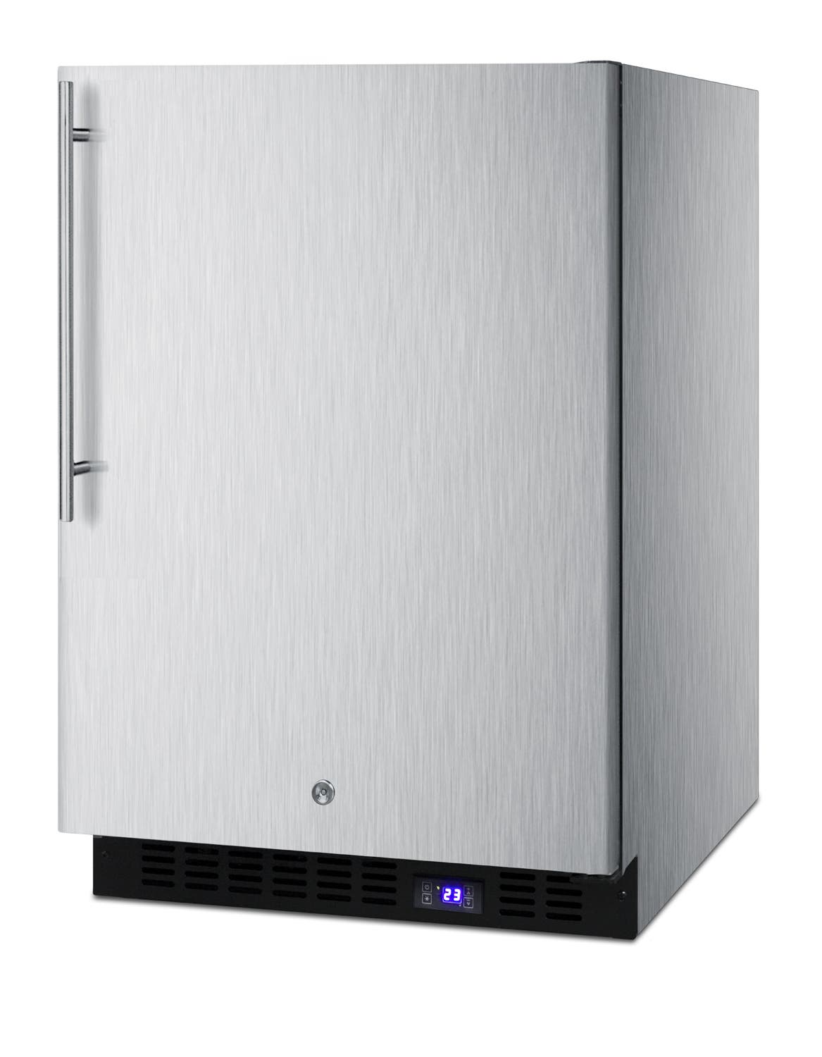 Summit SPFF51OSCSSHVIM Stainless Steel, Thin Pro Handle