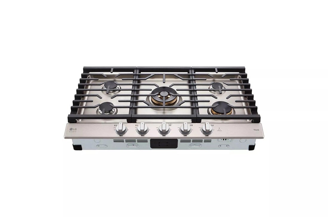 LG STUDIO 36 Inch UltraHeat Gas Cooktop with EasyClean - Thumbnail 4
