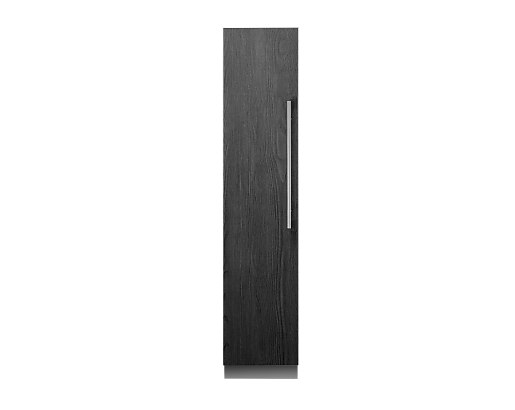 18 Inch Built-In Column Freezer with 9.5 Cu. Ft. Capacity, Push to Open Door, Ice Maker, Spill Proof Shelving