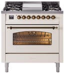 36 Inch Freestanding Dual Fuel Range with 6 Sealed Burners, 3.5 cu. ft. Oven Capacity, Storage Drawer, Quick Start, Soft Closing Door and Griddle