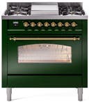 36 Inch Freestanding Dual Fuel Range with 6 Sealed Burners, 3.5 cu. ft. Oven Capacity, Storage Drawer, Quick Start, Soft Closing Door and Griddle