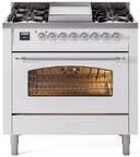 36 Inch Freestanding Dual Fuel Range with 6 Sealed Burners, 3.5 cu. ft. Oven Capacity, Storage Drawer, Quick Start, Soft Closing Door and Griddle