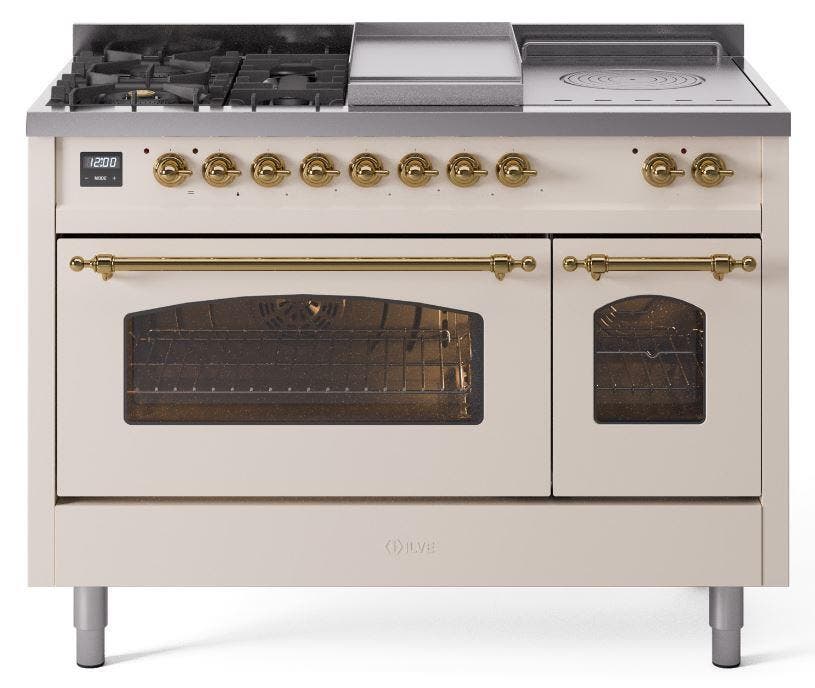 Antique White Brass
