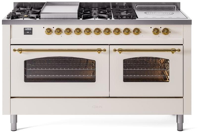 Antique White Brass