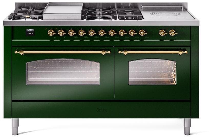 Emerald Green Brass