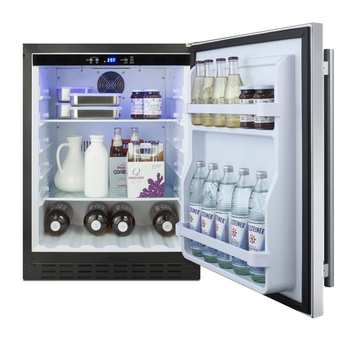 Summit AL55 24 Inch, 4.2 Cu. Ft. Built In/Freestanding