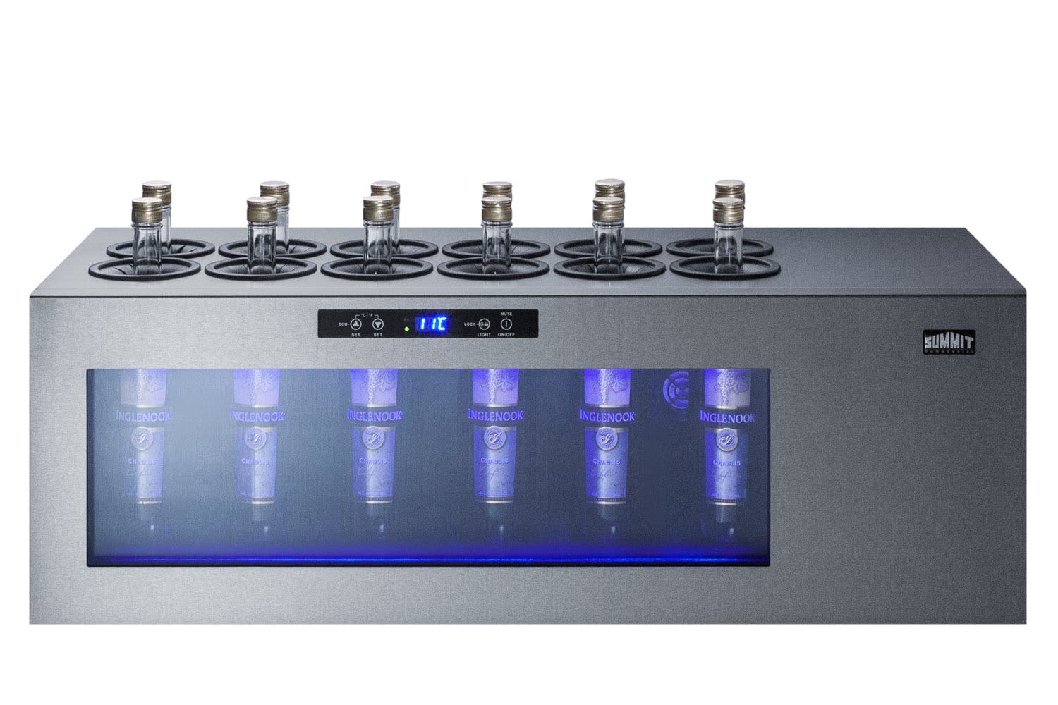 Summit STC12 12 Bottle, Stainless Steel