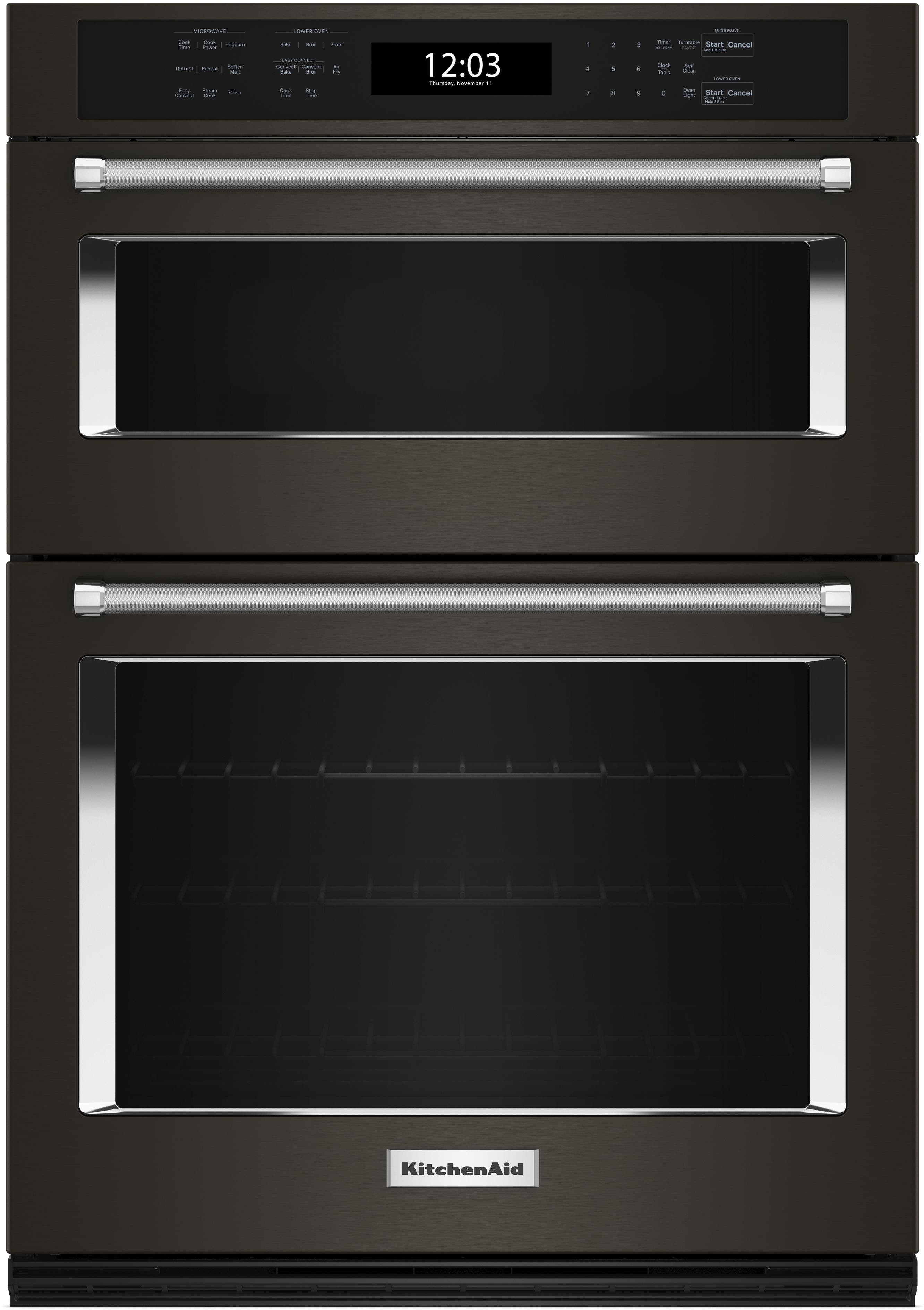 KitchenAid KOEC527PBS PrintShield™ Black Stainless Steel