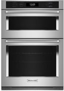 27 Inch Combination Electric Wall Oven with 1.4 Cu. Ft. Microwave Oven Capacity, 4.3 Cu. Ft. Total Oven Capacity, Air Fry Mode, Microwave Convection, Even-Heat™ True Convection, EasyConvect™ Conversion System, Even-Heat™ Preheat, Integrated Meat Thermometer, Self-Close Doors, Self-Cleaning Cycle, Sabbath Mode and Star-K Certified