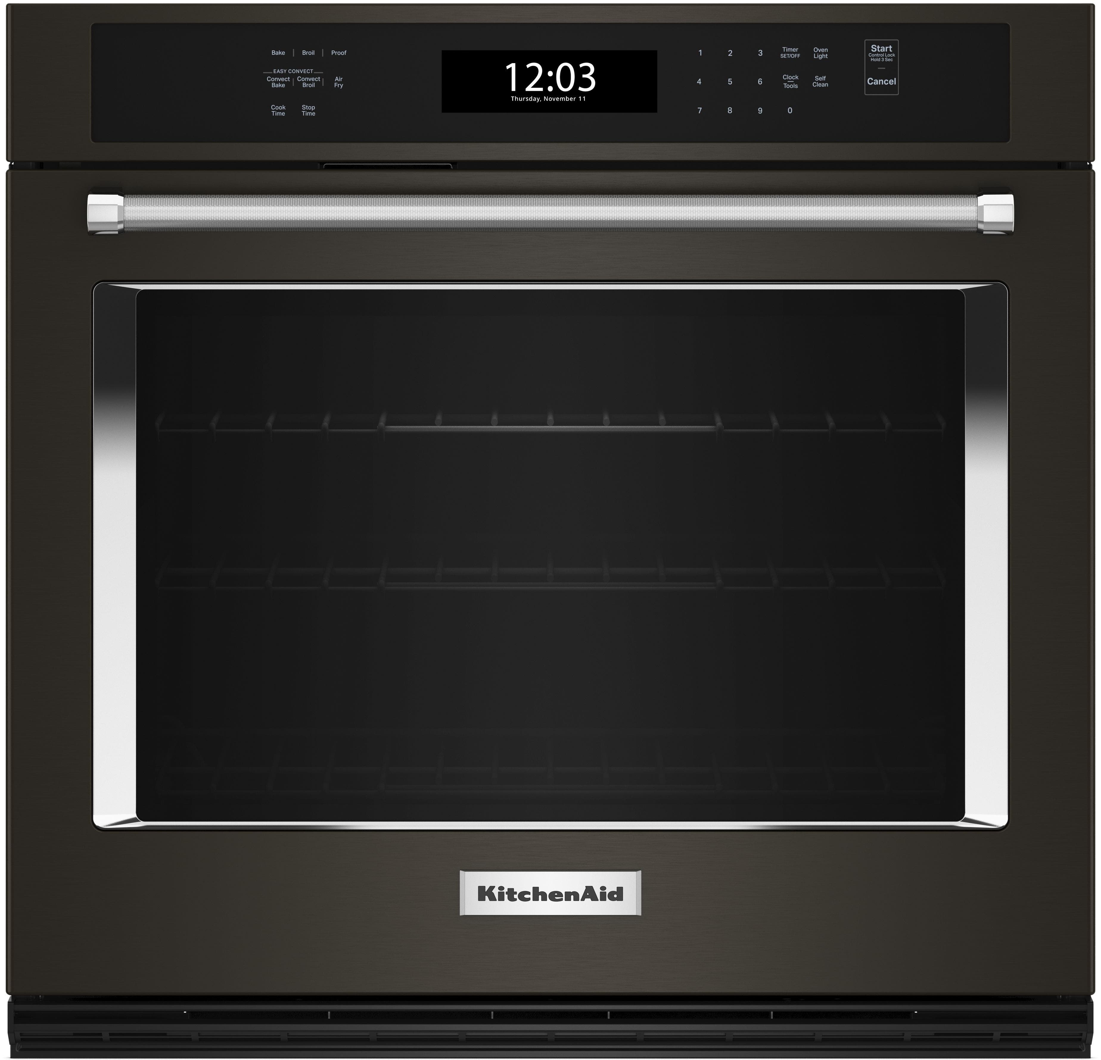 KitchenAid KOES530PBS Black Stainless Steel