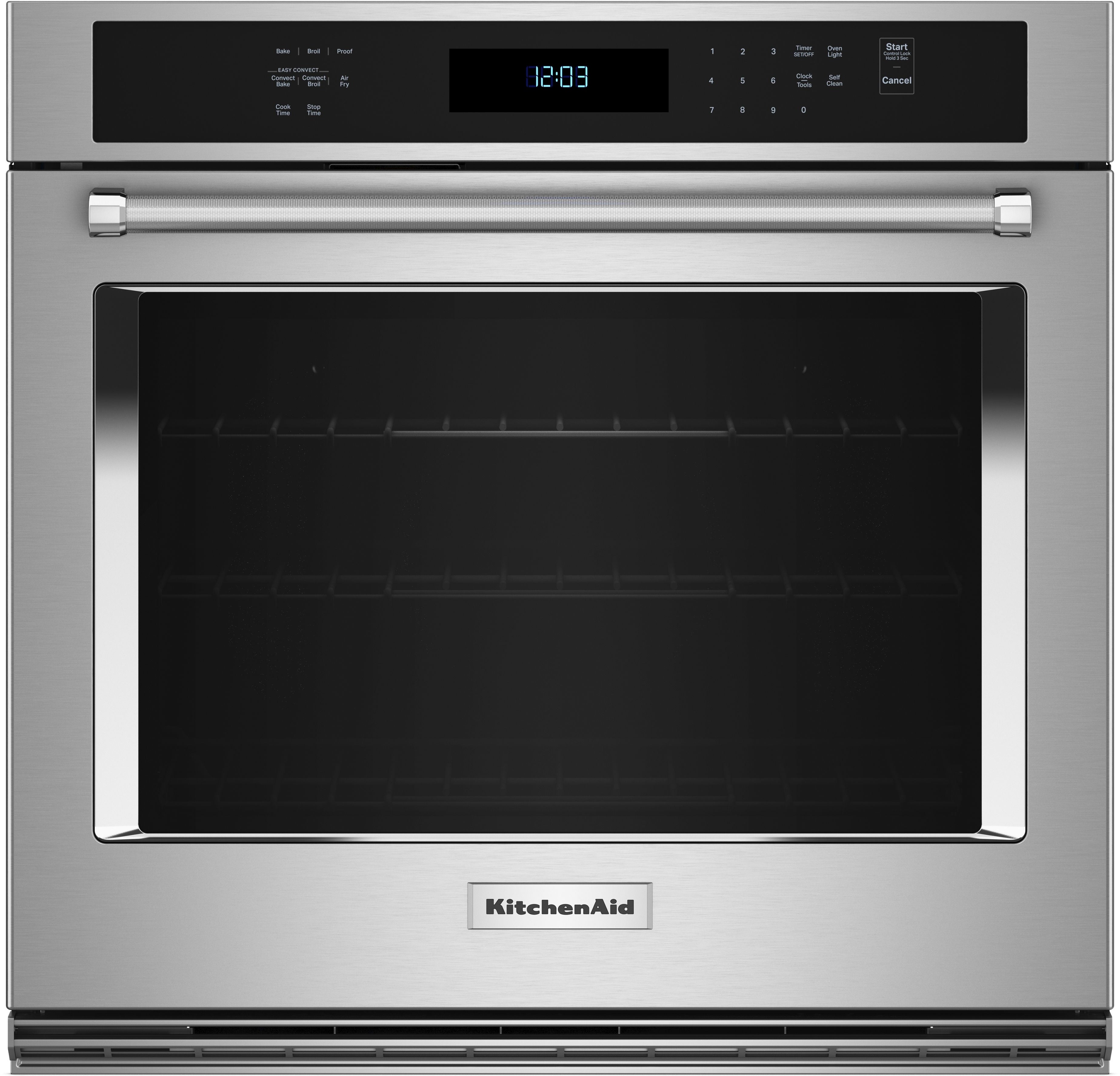 KitchenAid KOES530PPS 30 Inch Single Electric Wall Oven with Air Fry