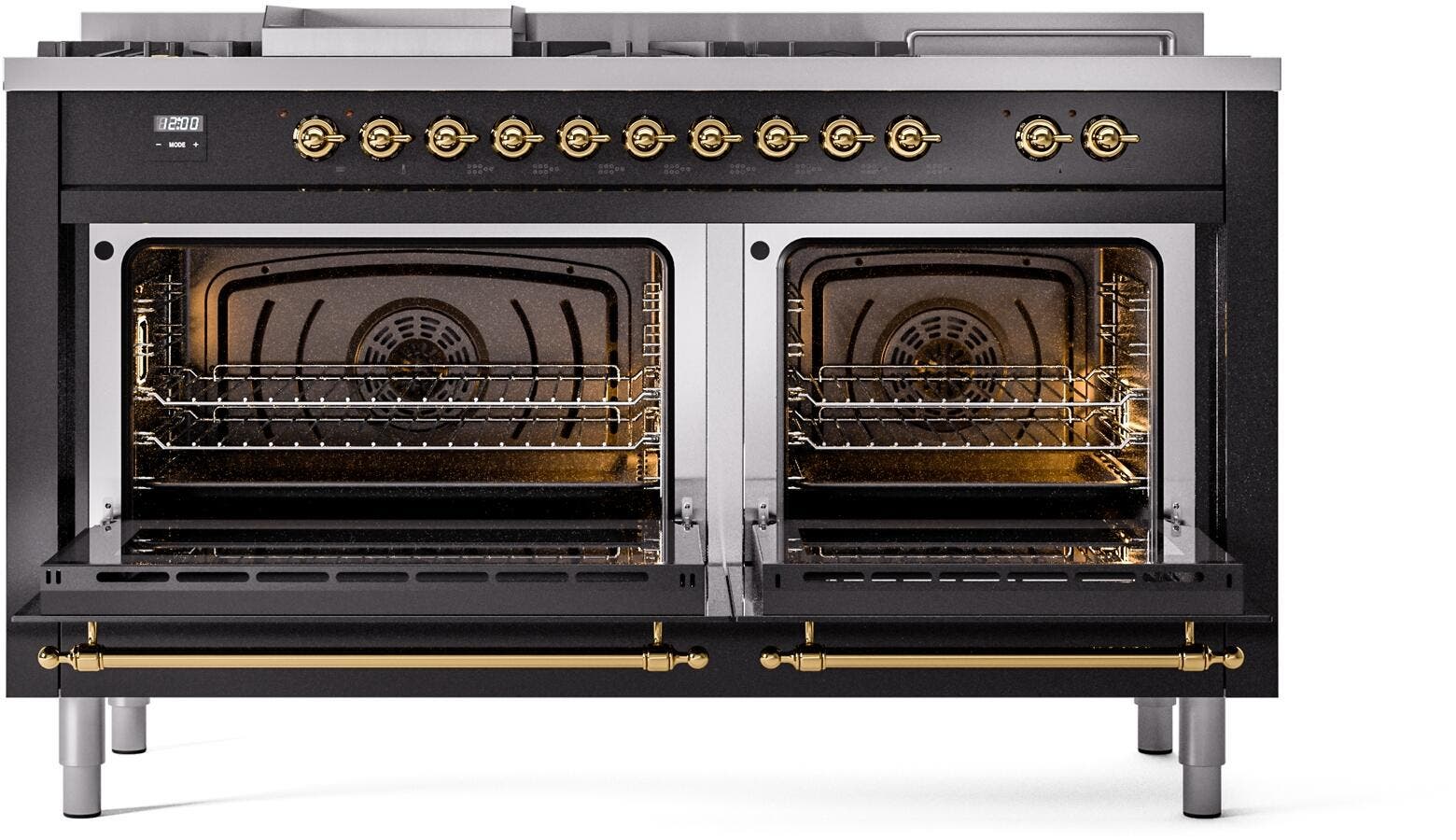 Ilve UP60FSNMPBKG Black Brass