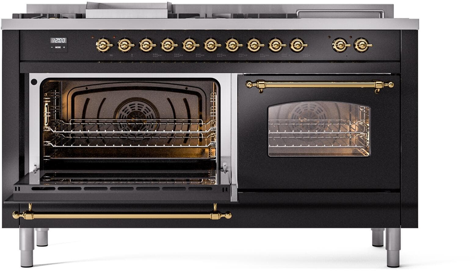 Ilve UP60FSNMPBKG Black Brass