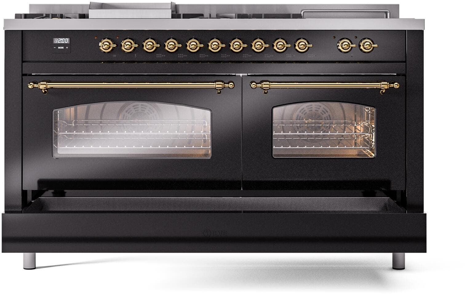 Ilve UP60FSNMPBKG Black Brass