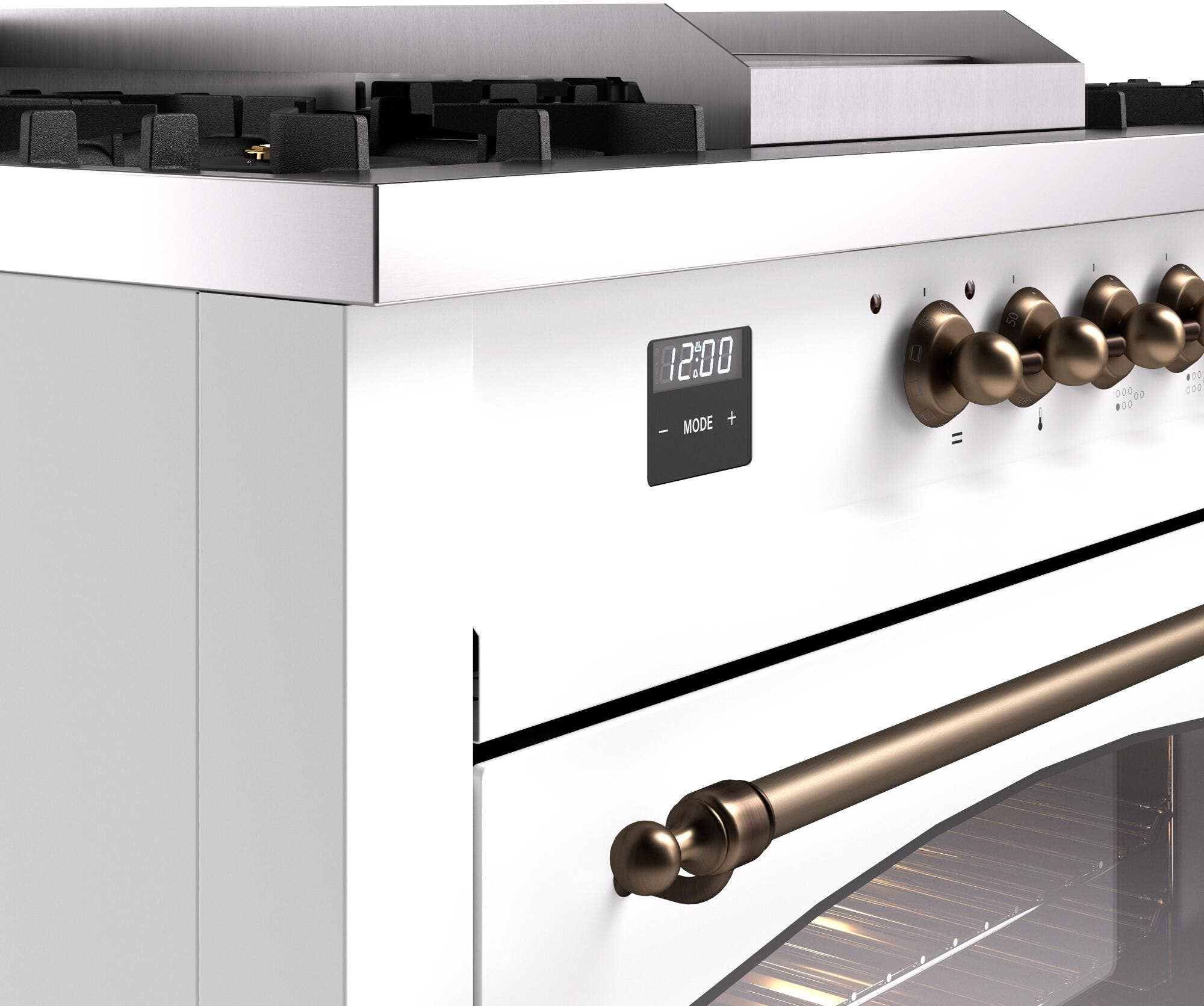 Ilve UP60FSNMPWHB White Burnt