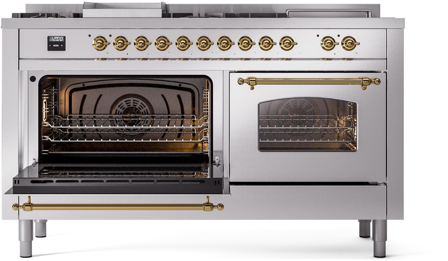 Ilve UP60FSNMPSSG Stainless Steel Brass