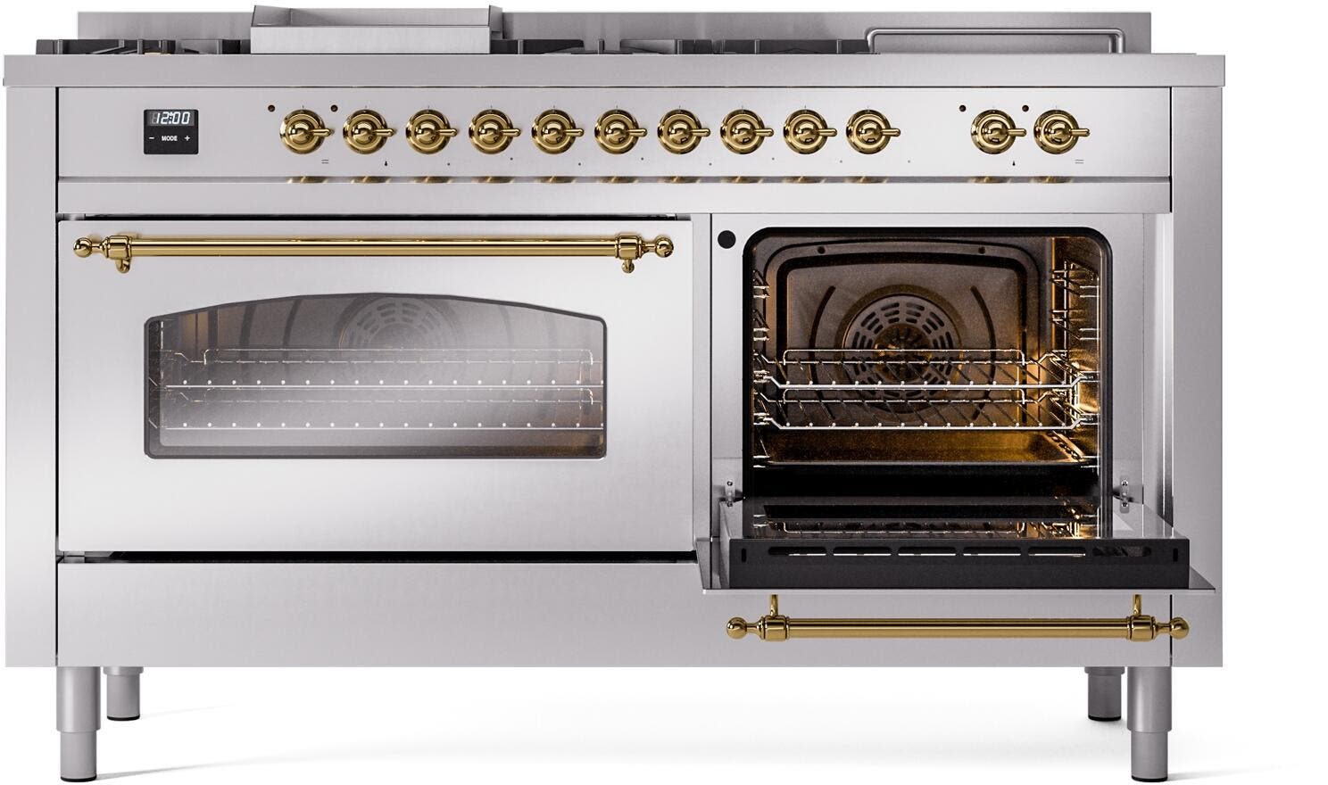 Ilve UP60FSNMPSSG Stainless Steel Brass