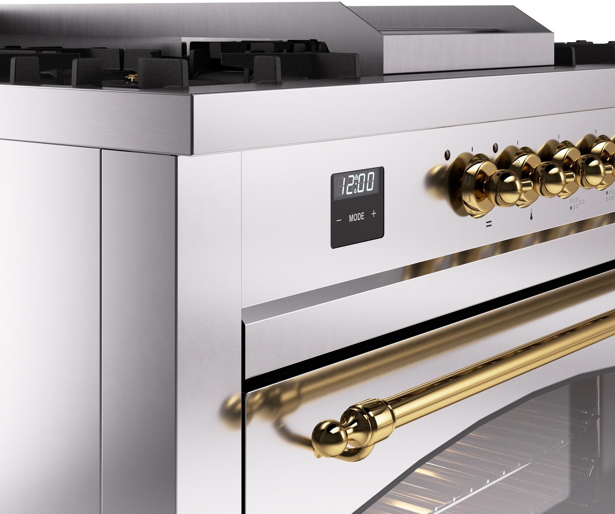 Ilve UP60FSNMPSSG Stainless Steel Brass