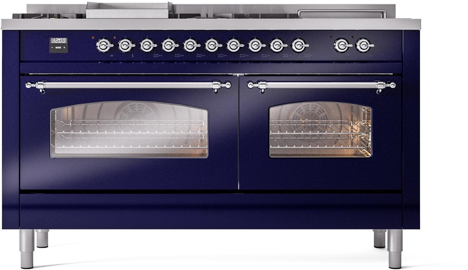 Ilve UP60FSNMPMBC Midnight Blue Chrome