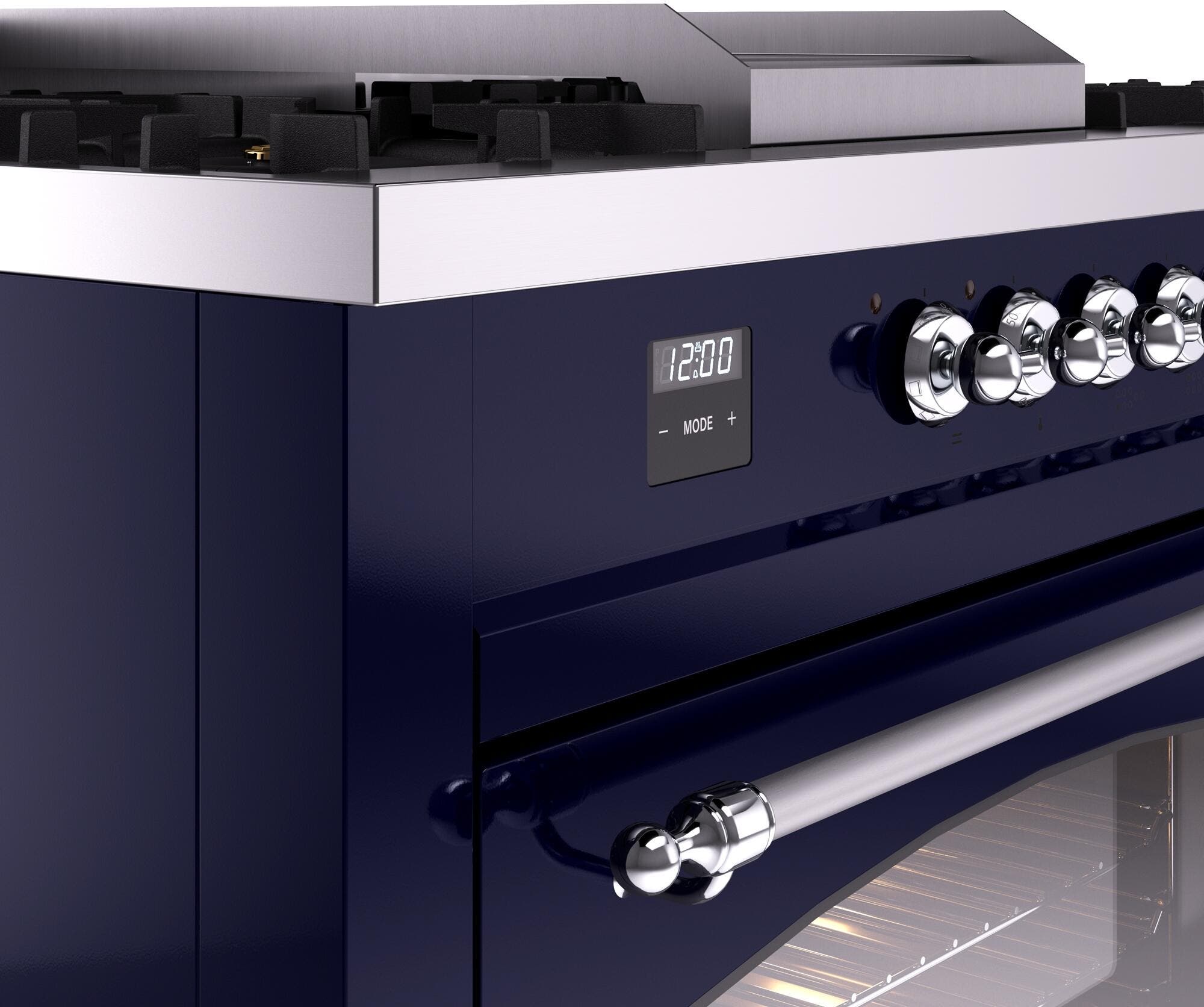 Ilve UP60FSNMPMBC Midnight Blue Chrome