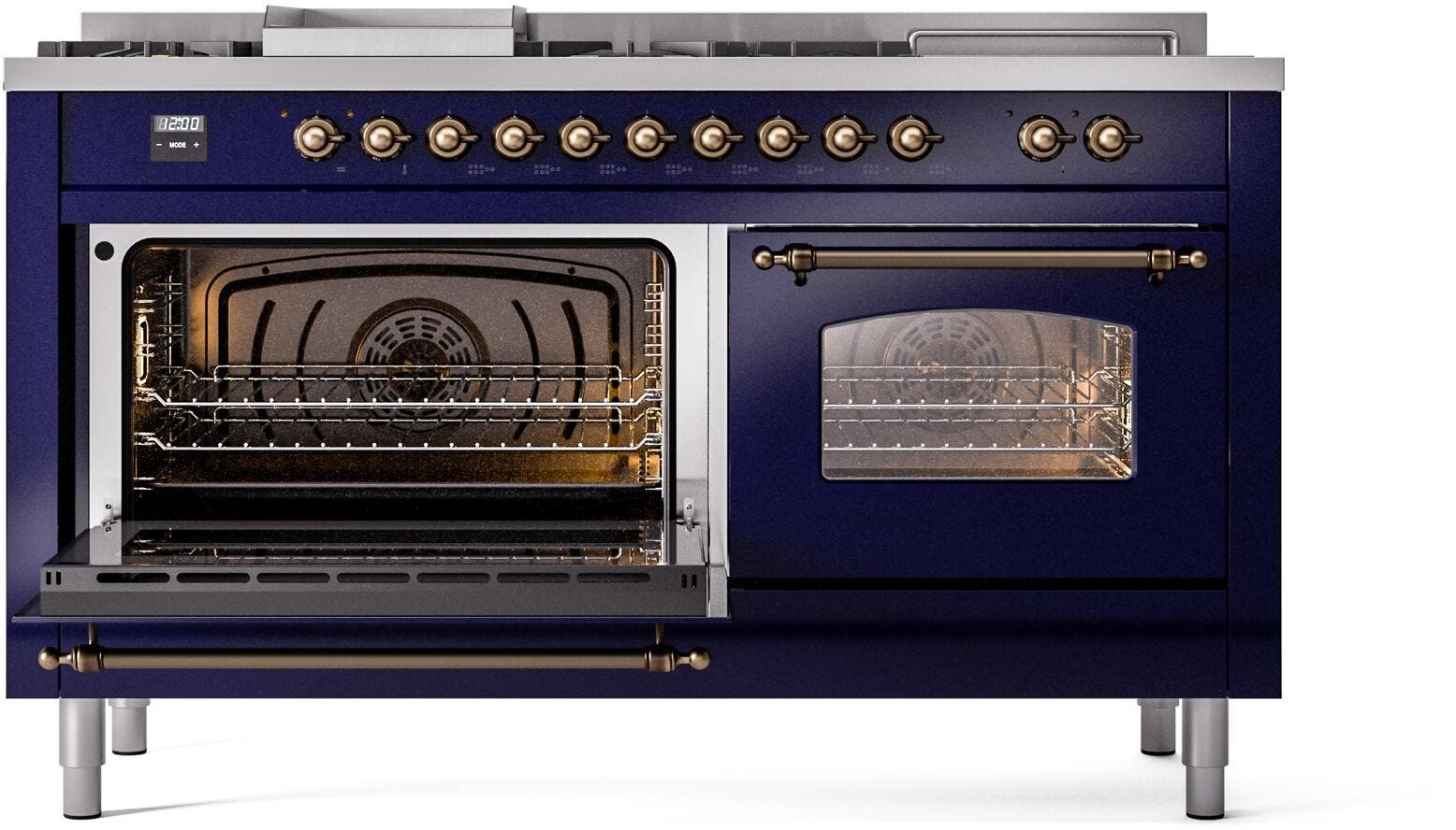 Ilve UP60FSNMPMBB Midnight Blue Burnt