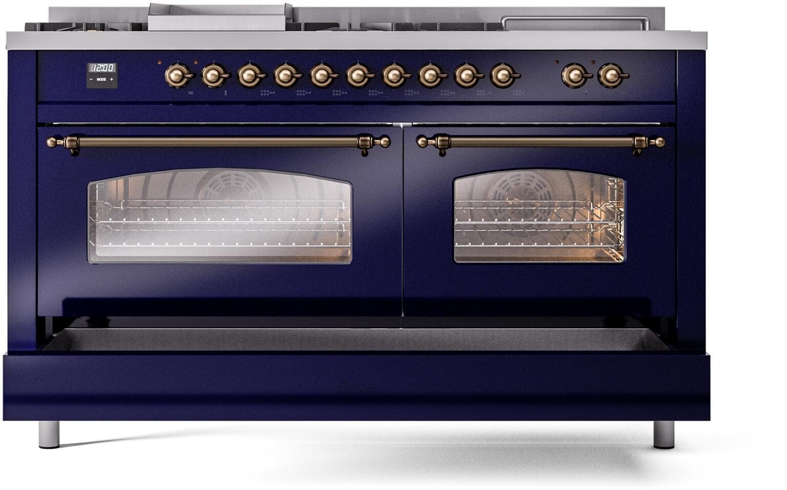 Ilve UP60FSNMPMBB Midnight Blue Burnt