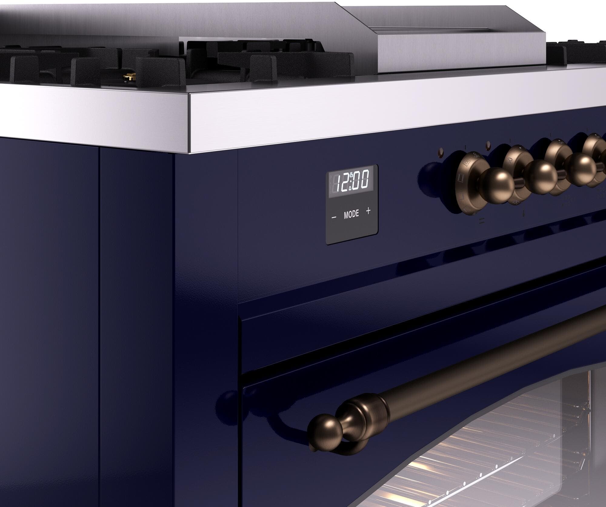 Ilve UP60FSNMPMBB Midnight Blue Burnt