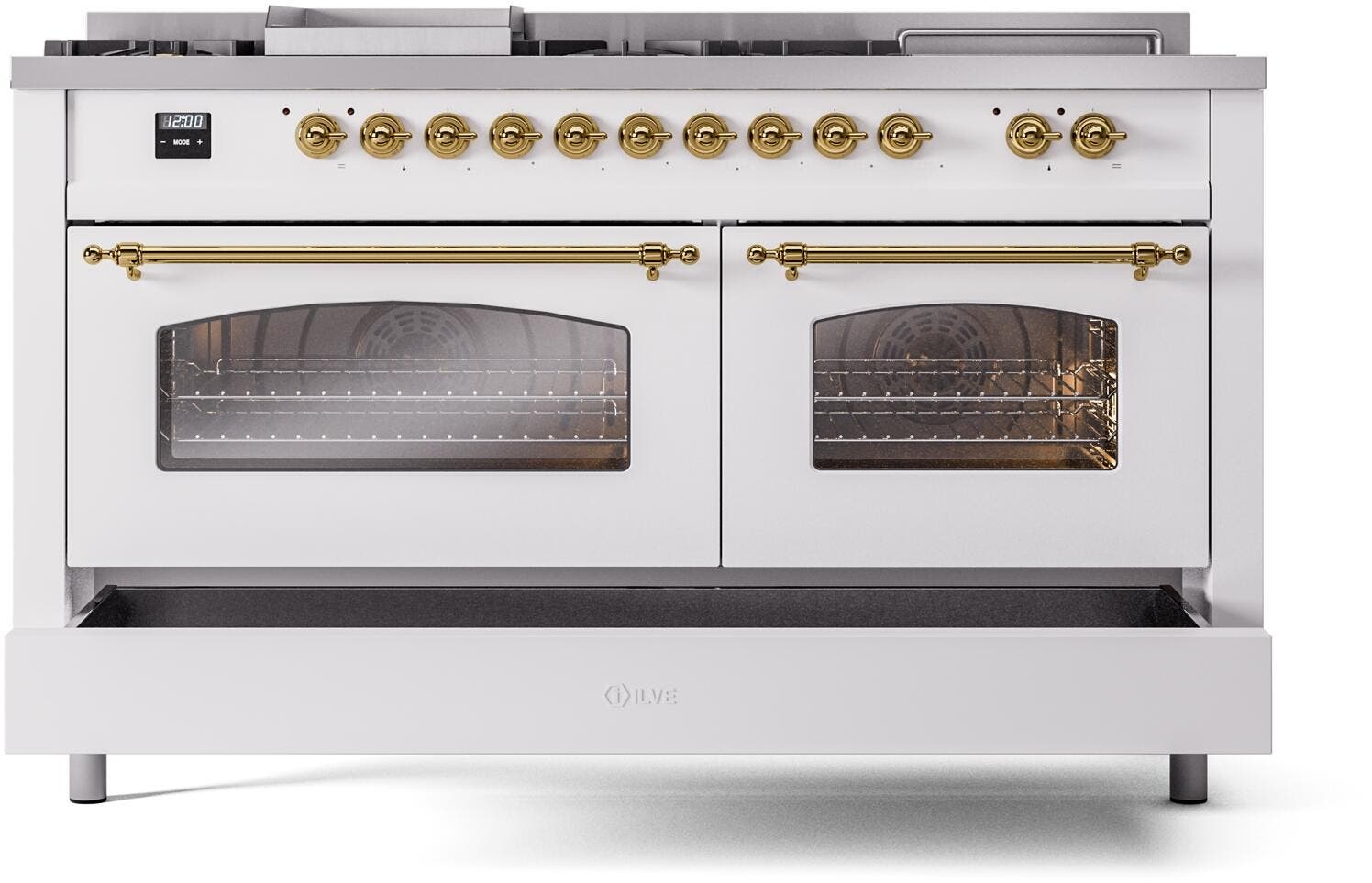 Ilve UP60FSNMPWHG White Brass