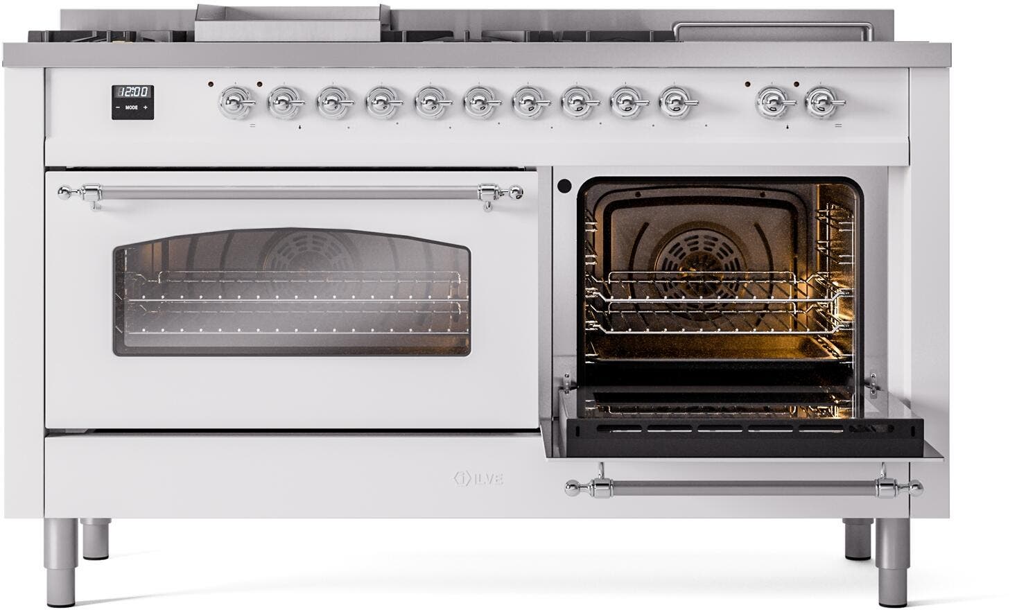 Ilve UP60FSNMPWHC White Chrome