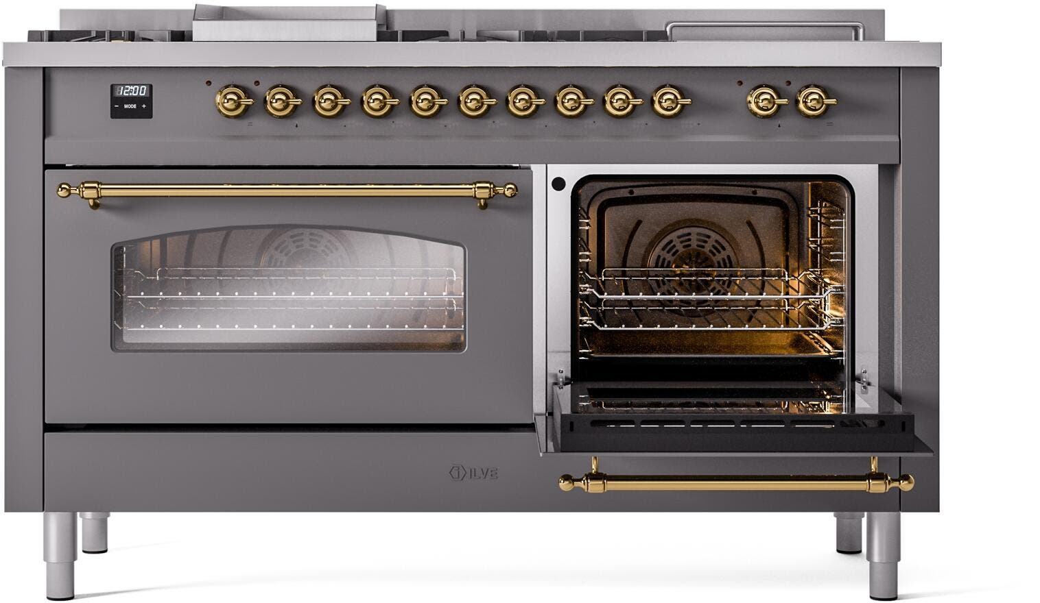 Ilve UP60FSNMPMGG Matte Brass