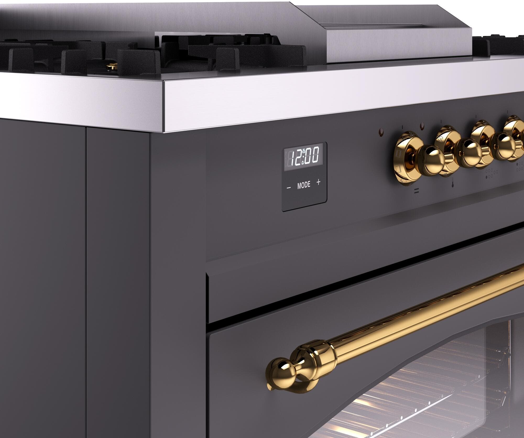 Ilve UP60FSNMPMGG Matte Brass