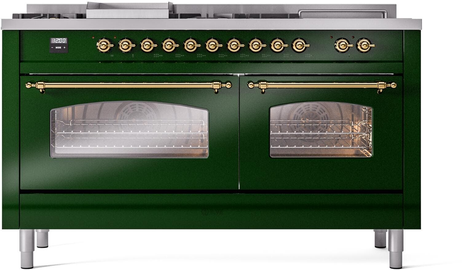 Ilve UP60FSNMPEGG Emerald Green Brass