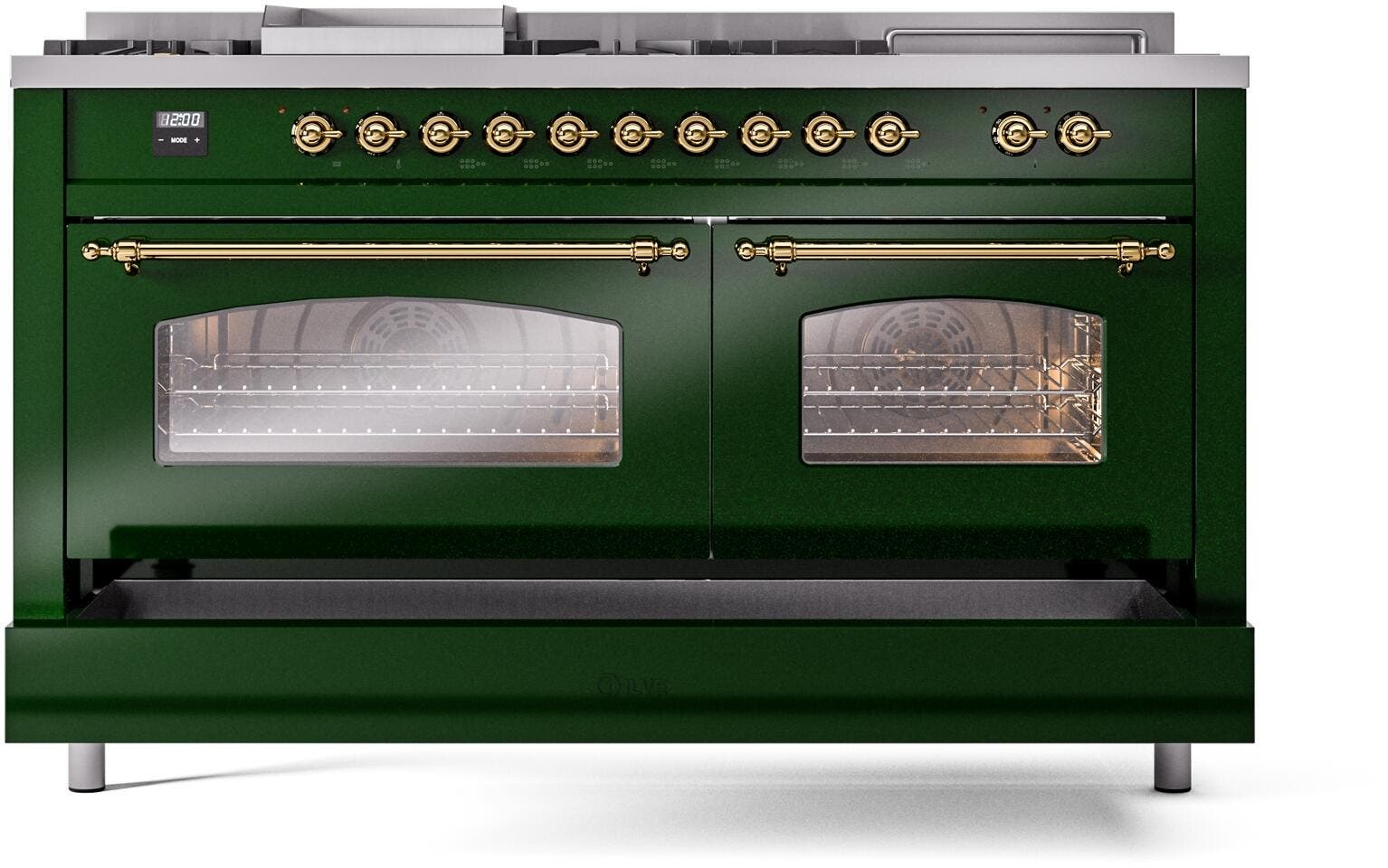 Ilve UP60FSNMPEGG Emerald Green Brass