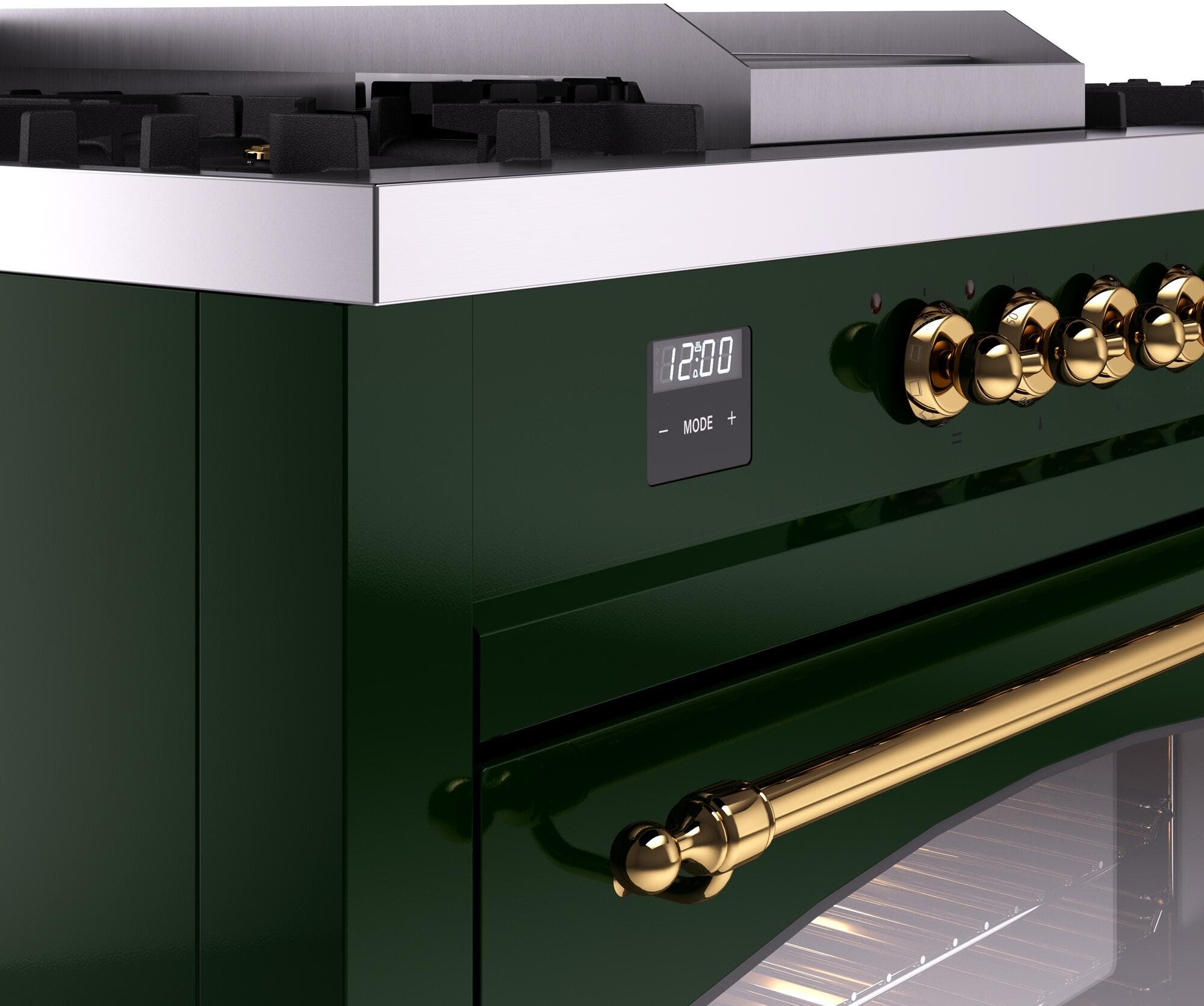 Ilve UP60FSNMPEGG Emerald Green Brass