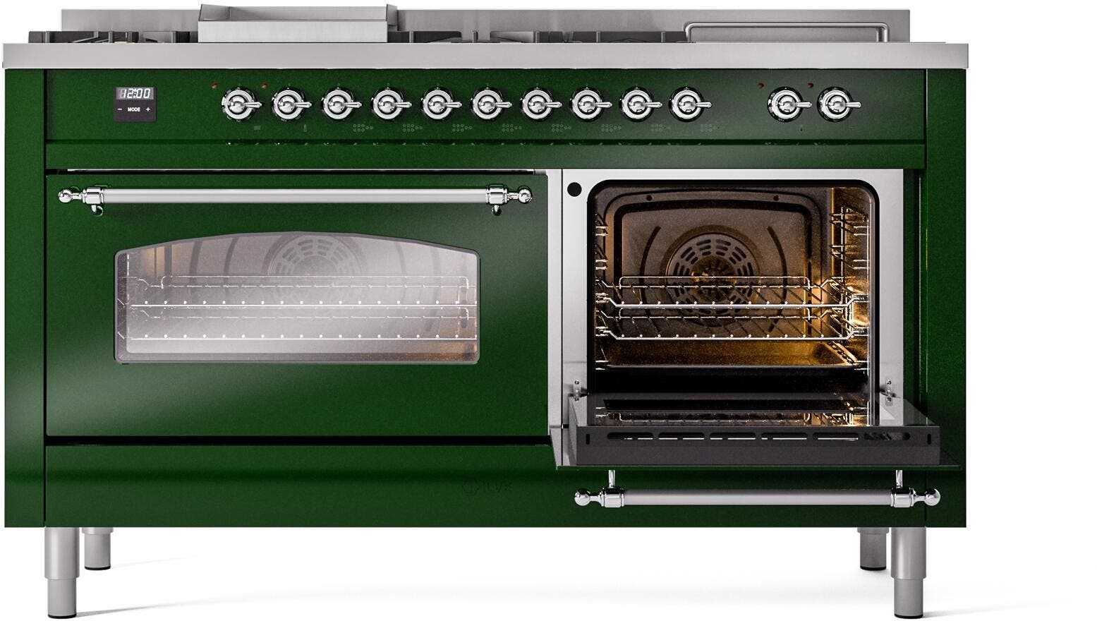 Ilve UP60FSNMPEGC Emerald Green Chrome