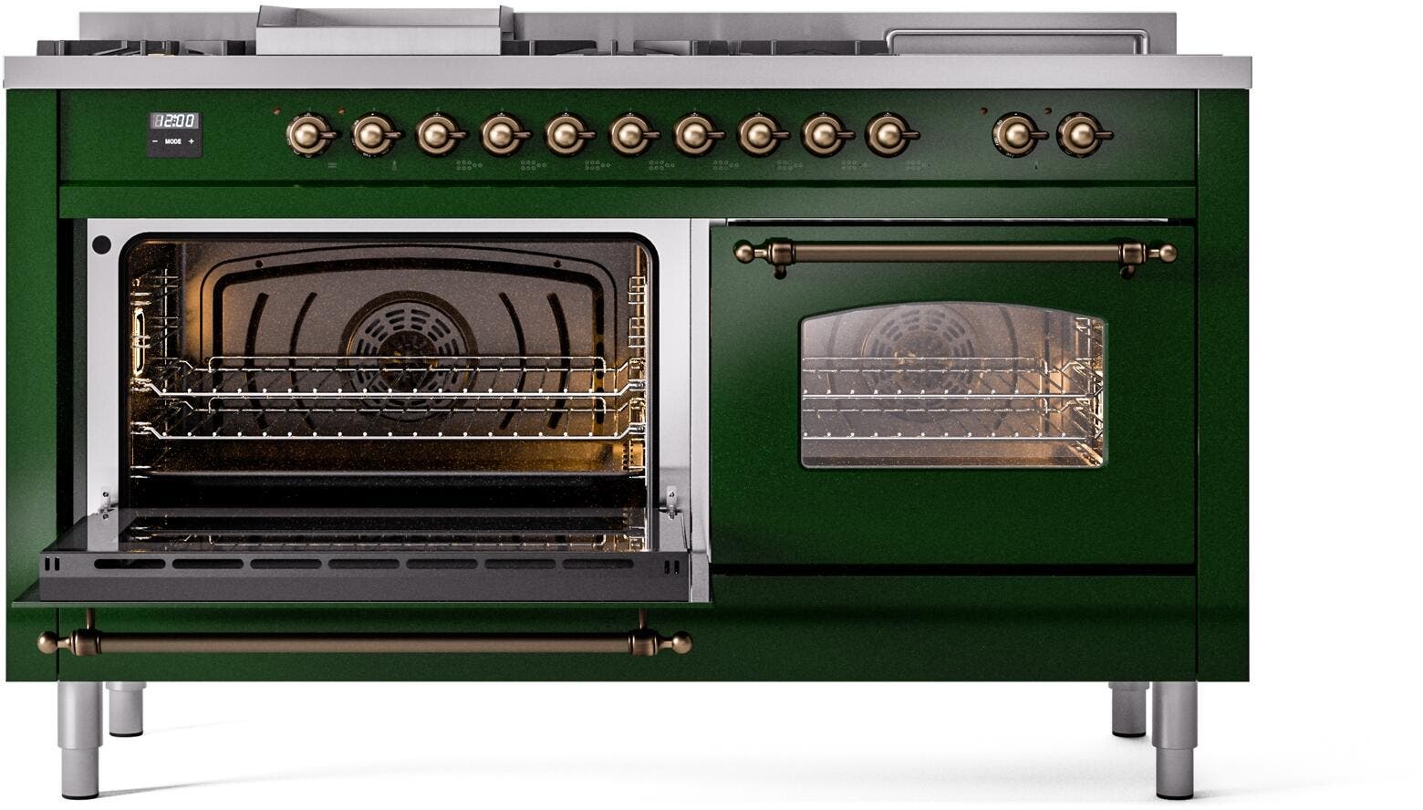 Ilve UP60FSNMPEGB Emerald Green Burnt