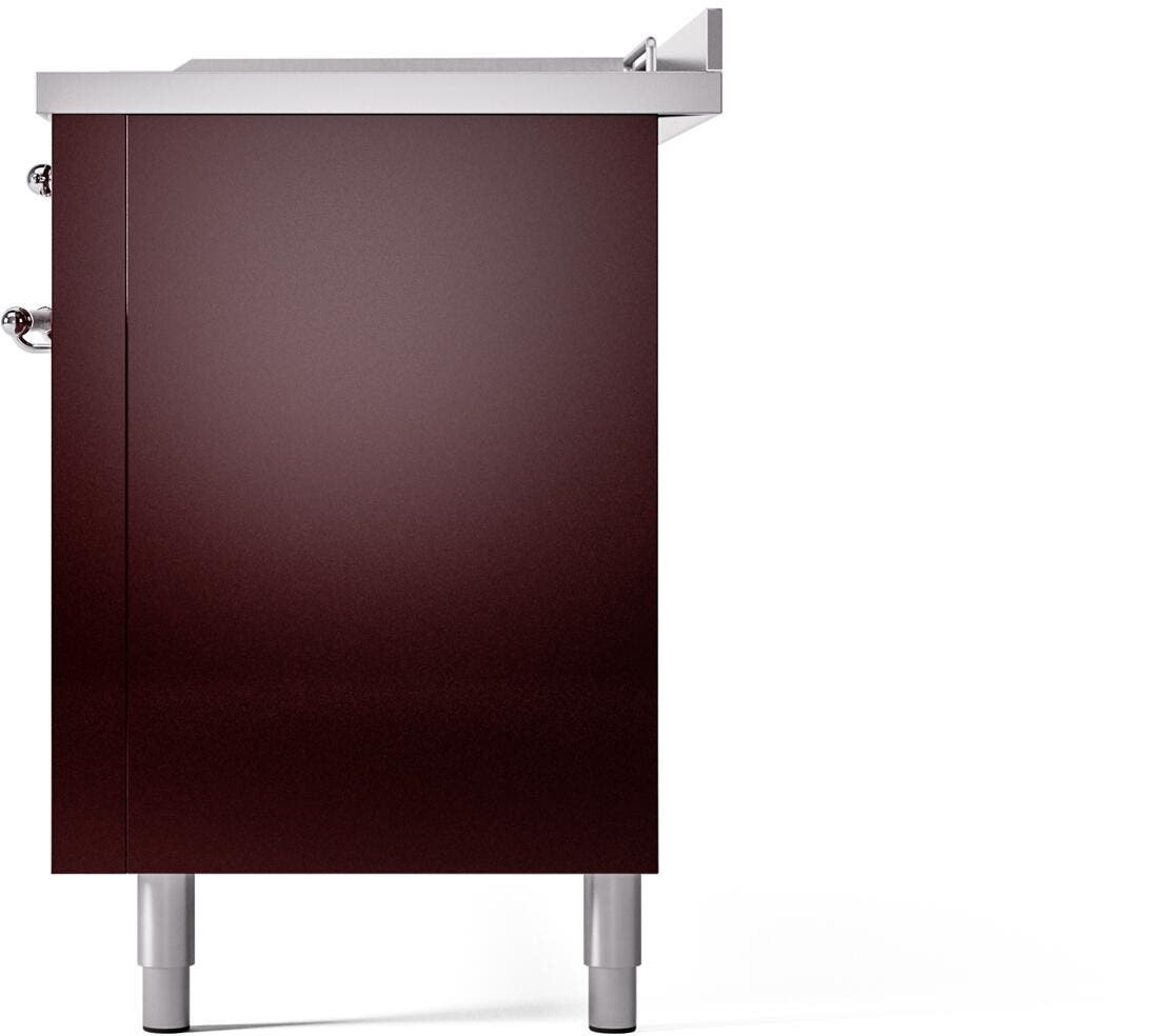 Ilve UP60FSNMPBUC Burgundy Chrome