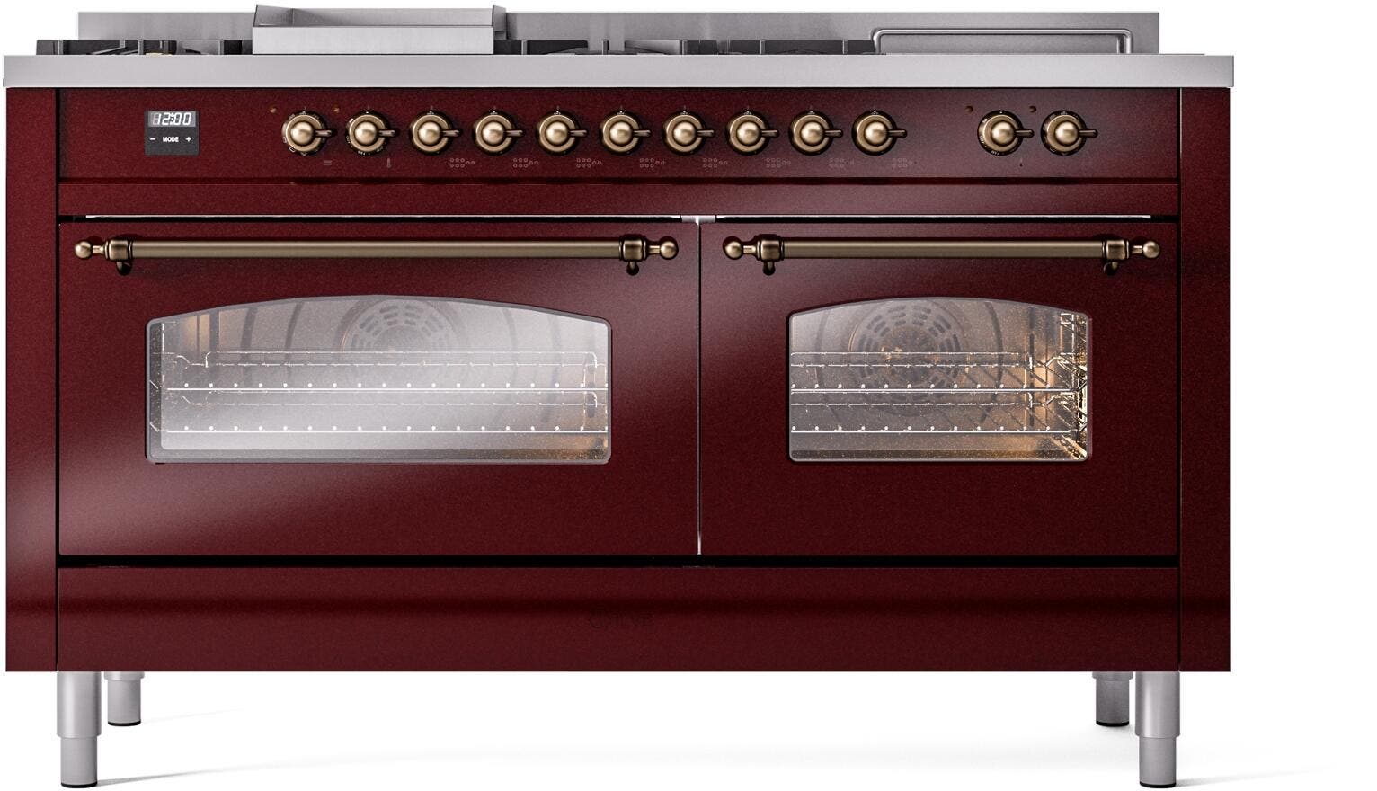 Ilve UP60FSNMPBUB Burgundy Burnt