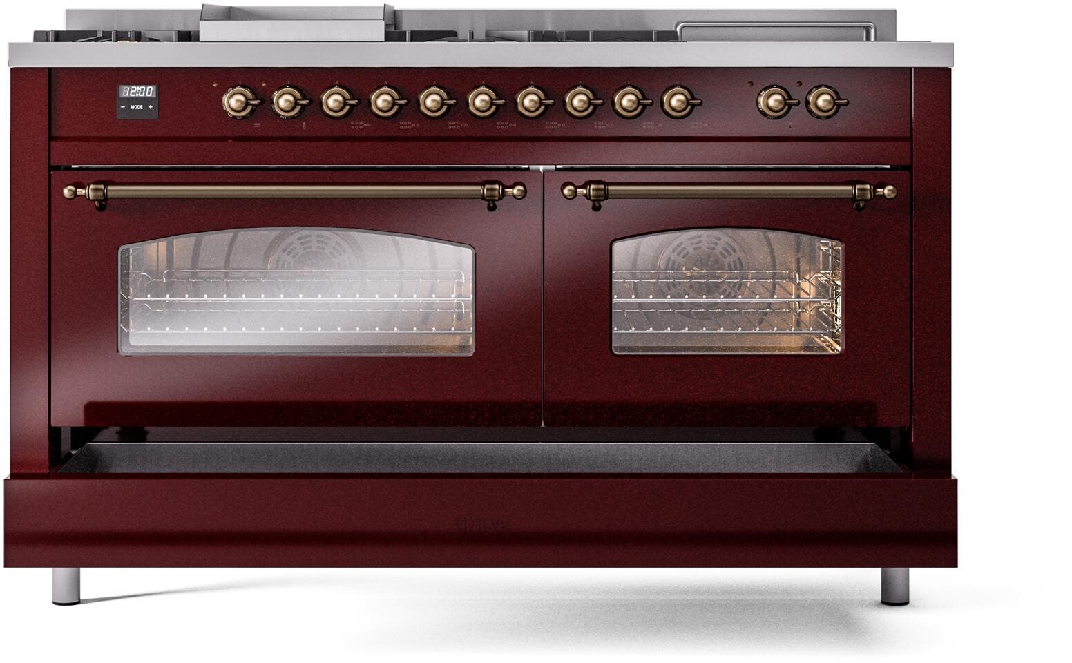 Ilve UP60FSNMPBUB Burgundy Burnt