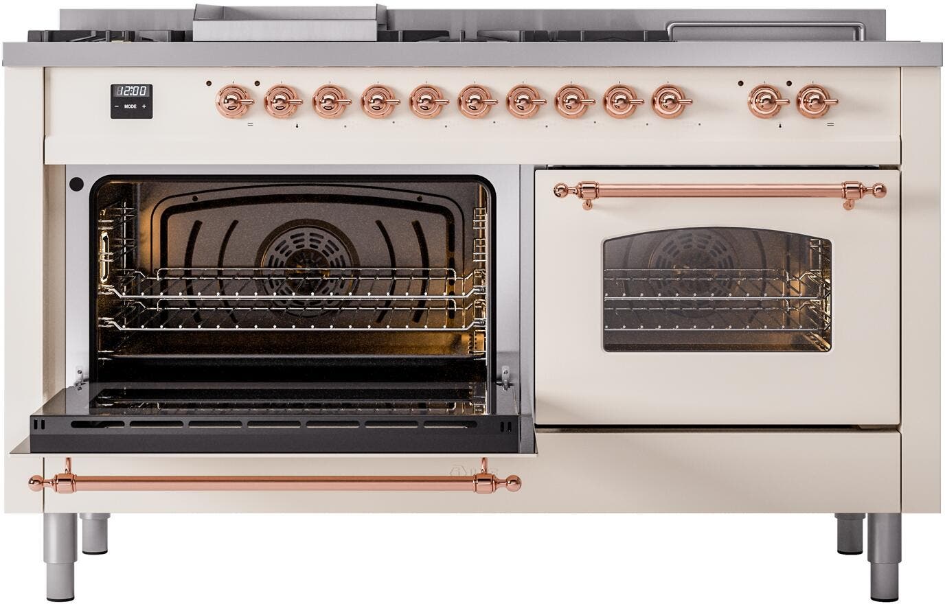 Ilve UP60FSNMPAWP Antique White Copper