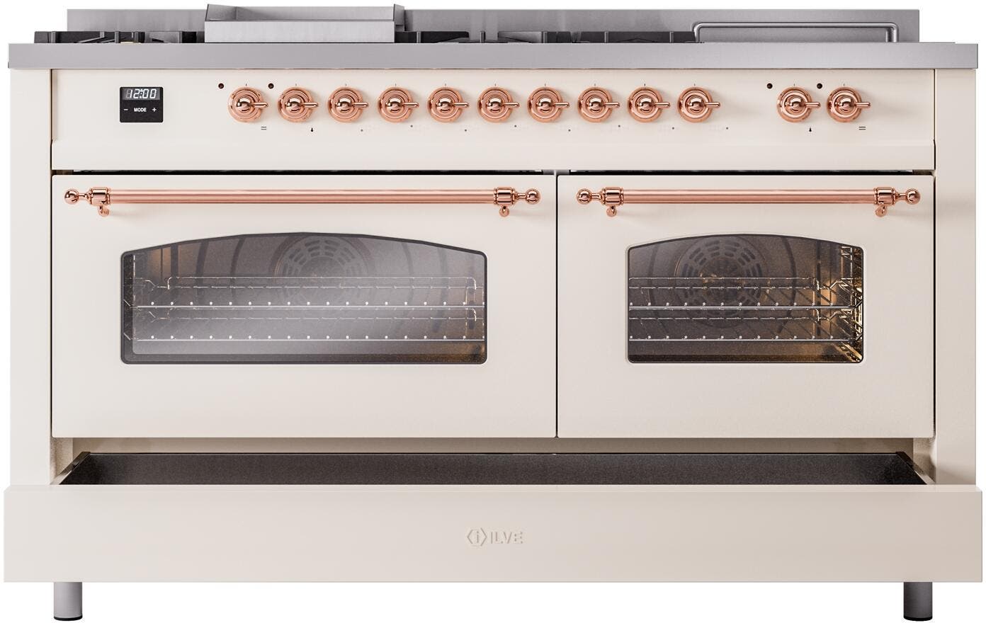 Ilve UP60FSNMPAWP Antique White Copper