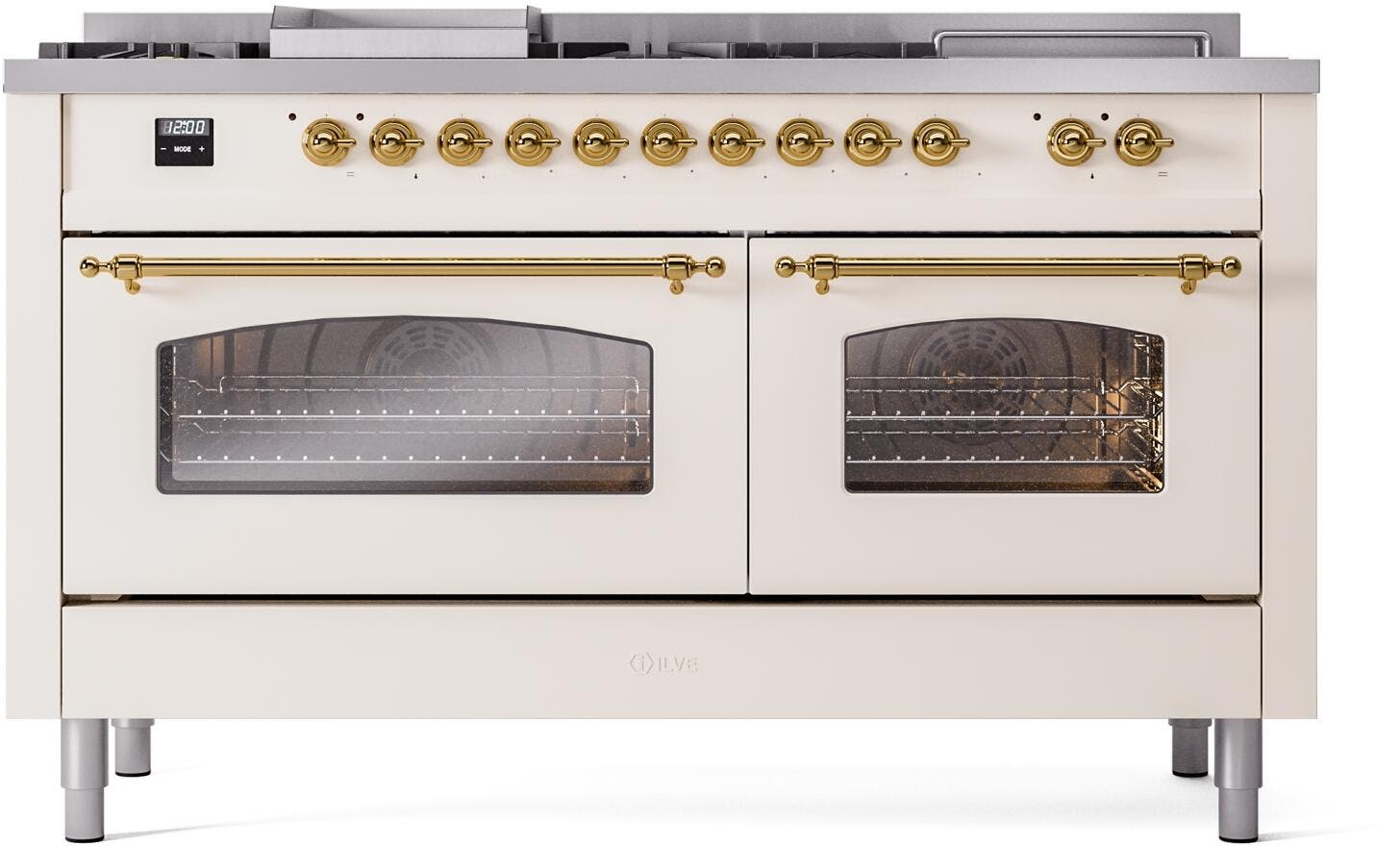 Ilve UP60FSNMPAWG Antique White Brass