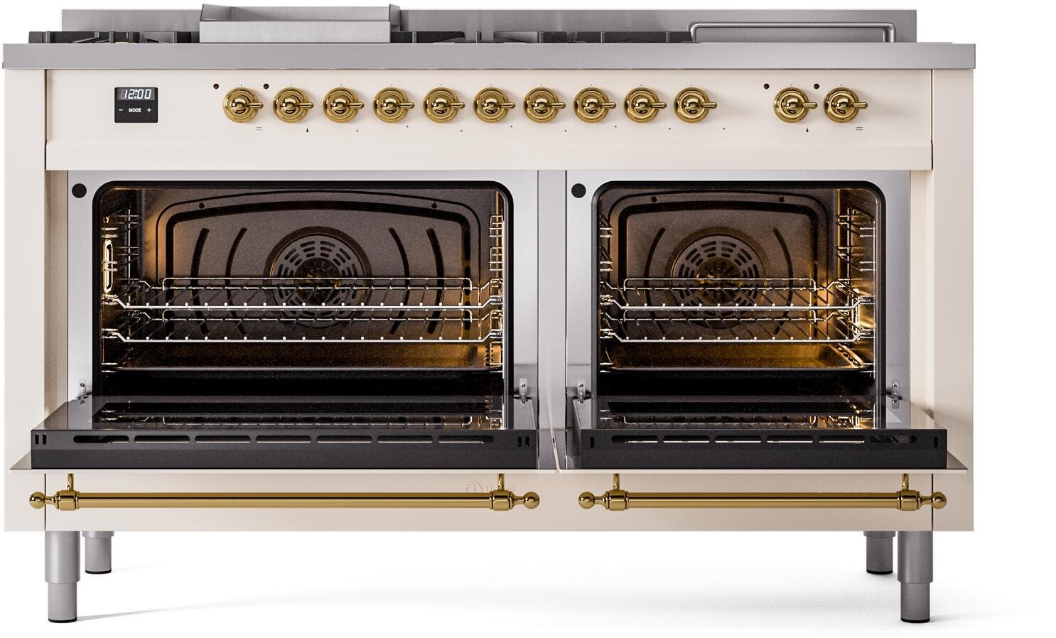 Ilve UP60FSNMPAWG Antique White Brass