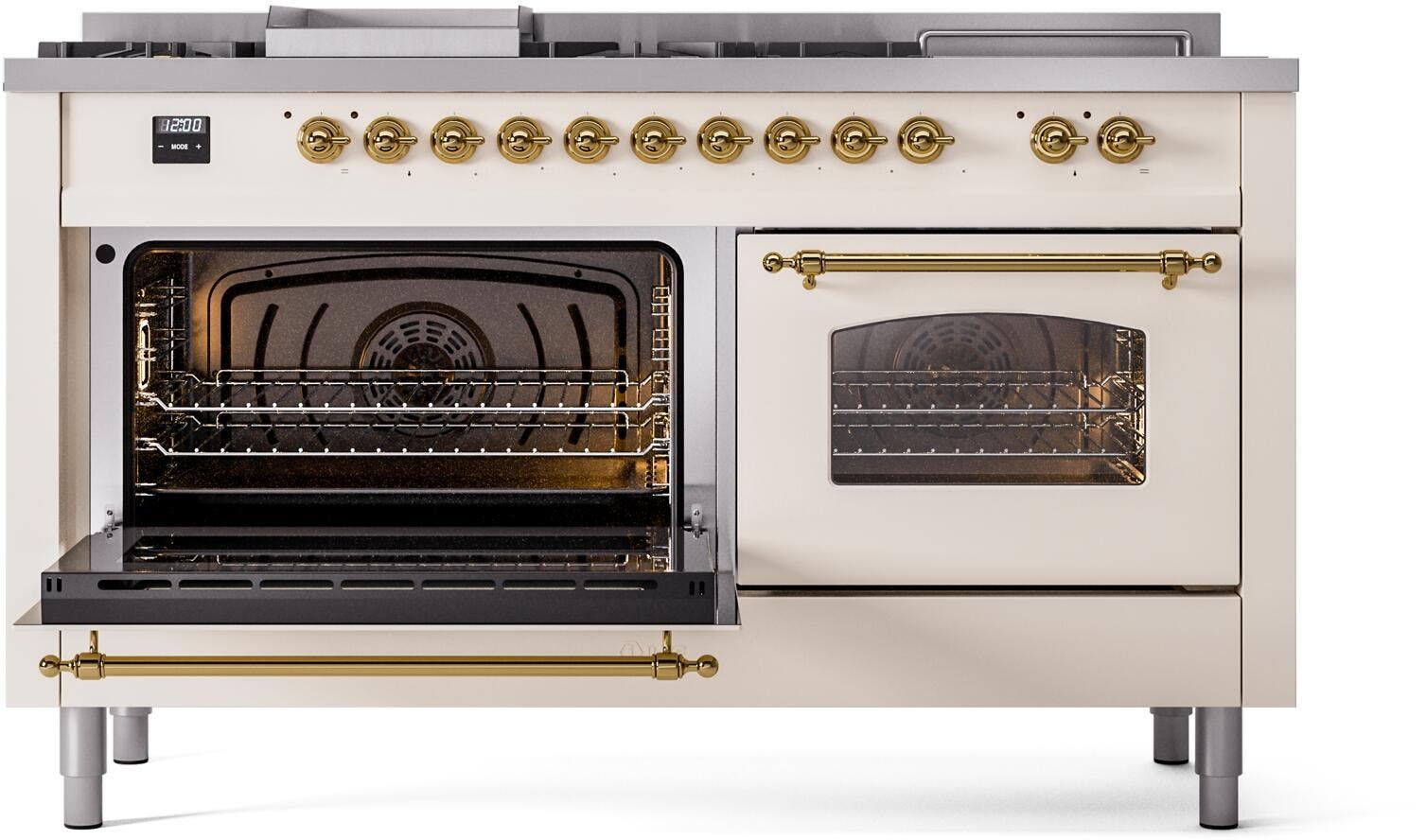 Ilve UP60FSNMPAWG Antique White Brass