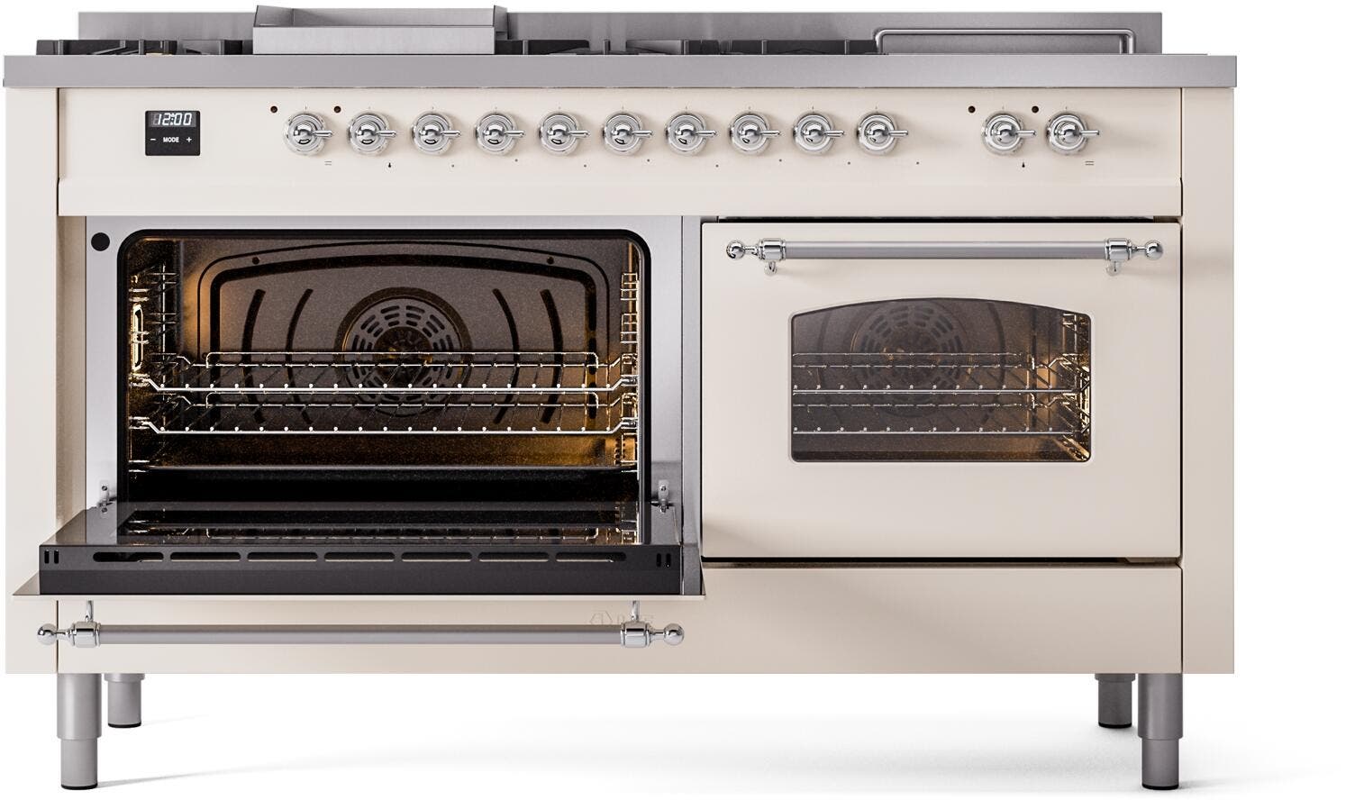 Ilve UP60FSNMPAWC Antique White Chrome