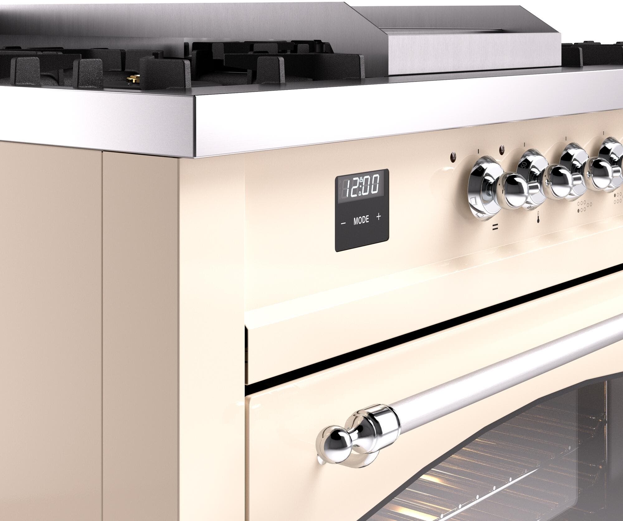 Ilve UP60FSNMPAWC Antique White Chrome