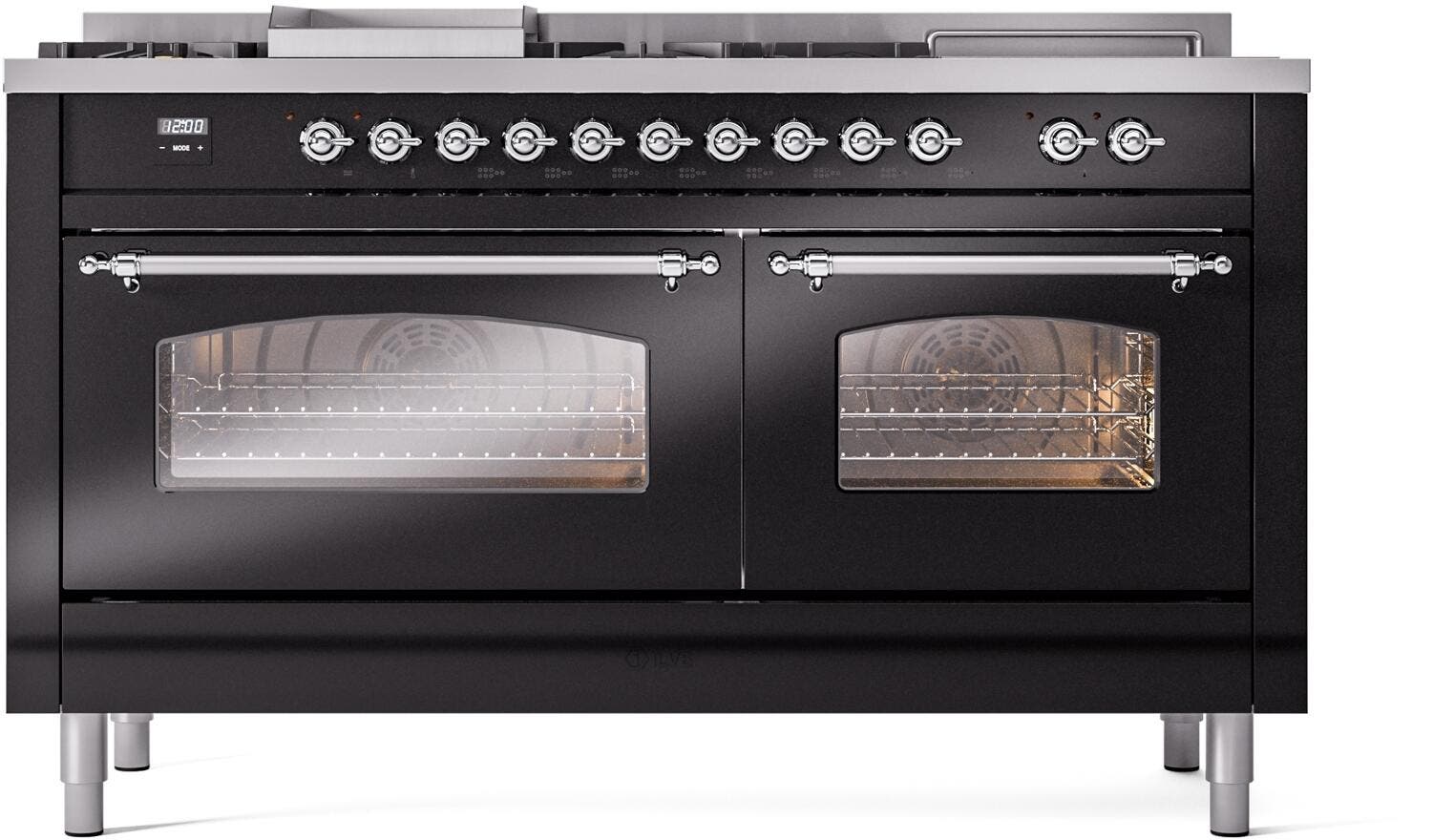 Ilve UP60FSNMPBKC Black Chrome