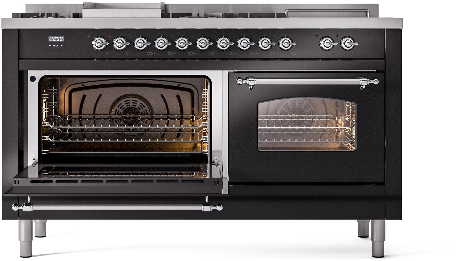 Ilve UP60FSNMPBKC Black Chrome