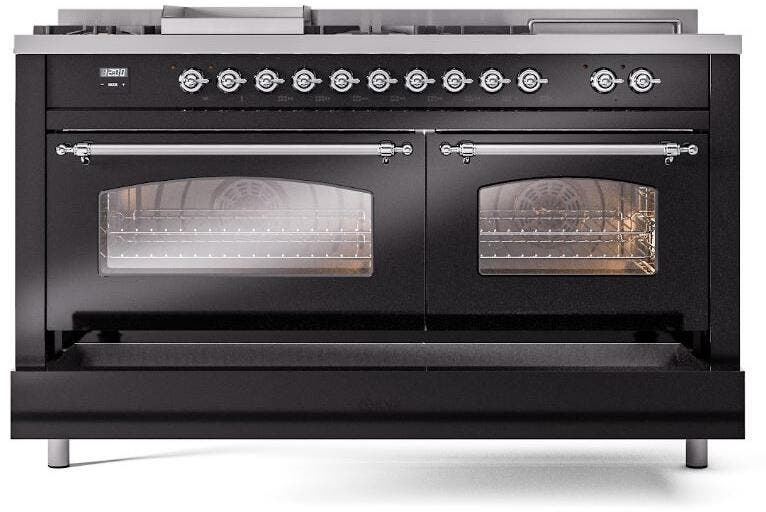 Ilve UP60FSNMPBKC Black Chrome