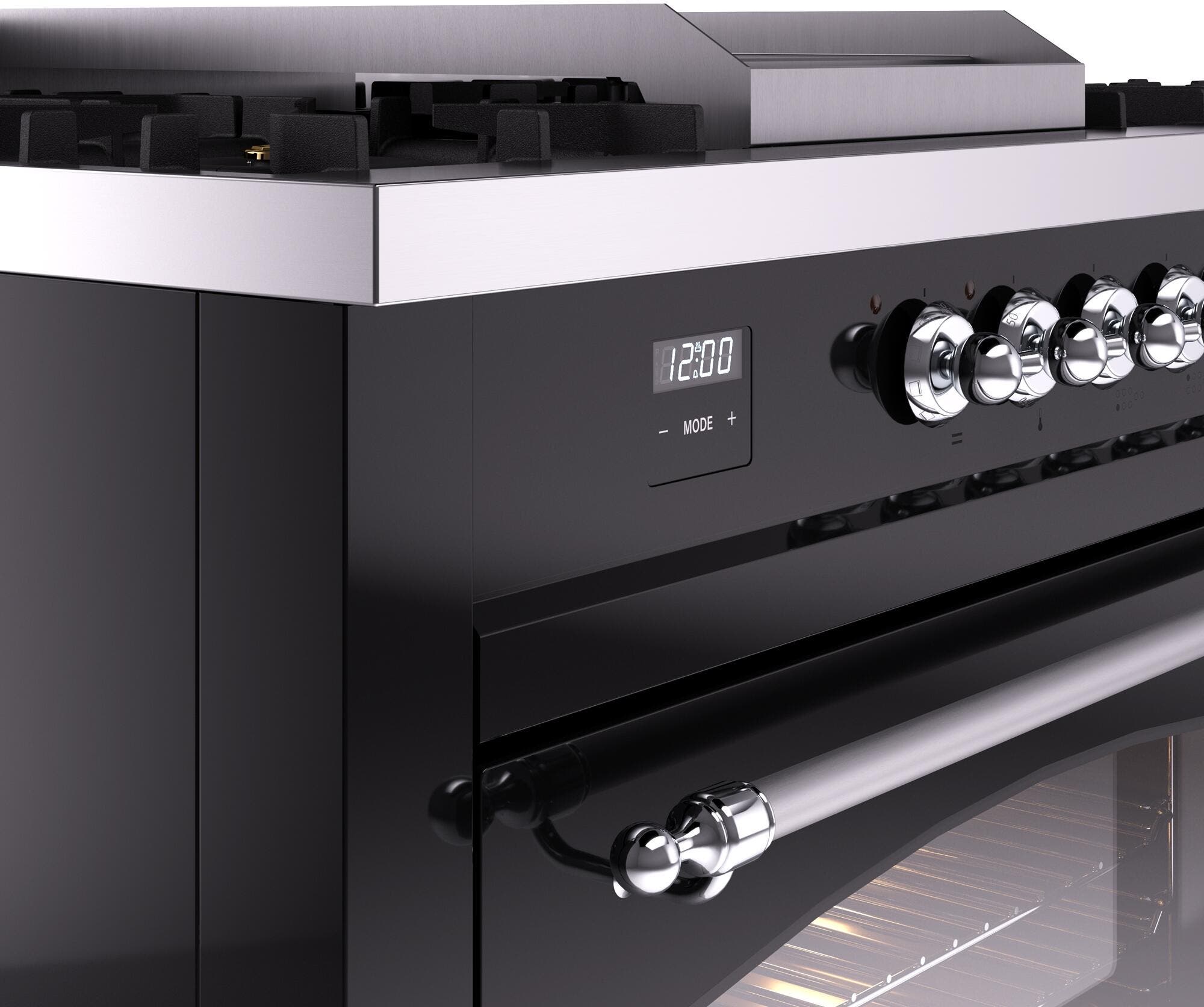 Ilve UP60FSNMPBKC Black Chrome